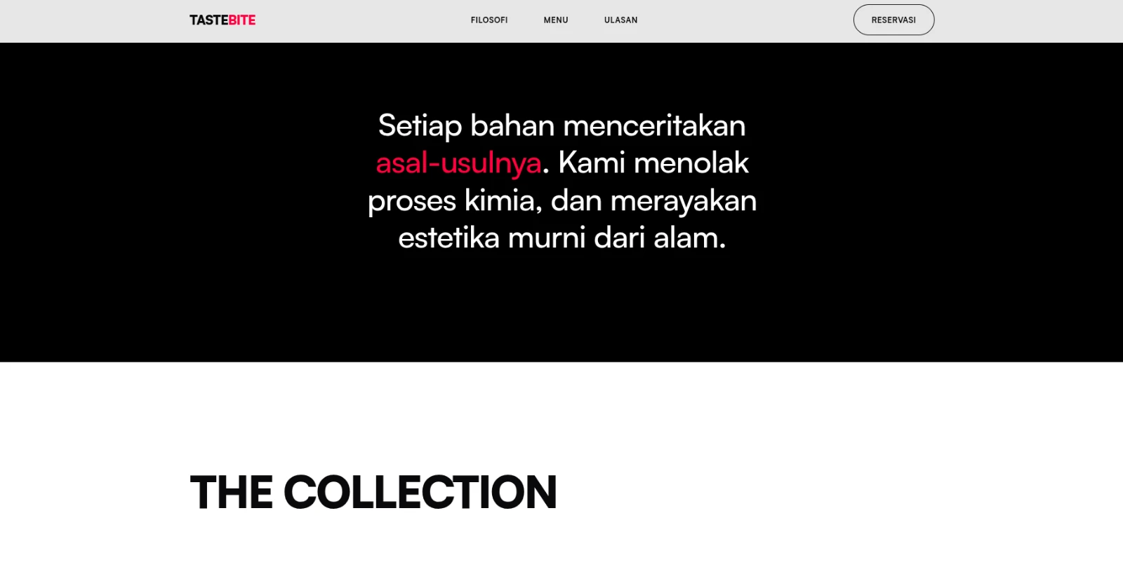 Modern Restaurant Landing Page detail 4