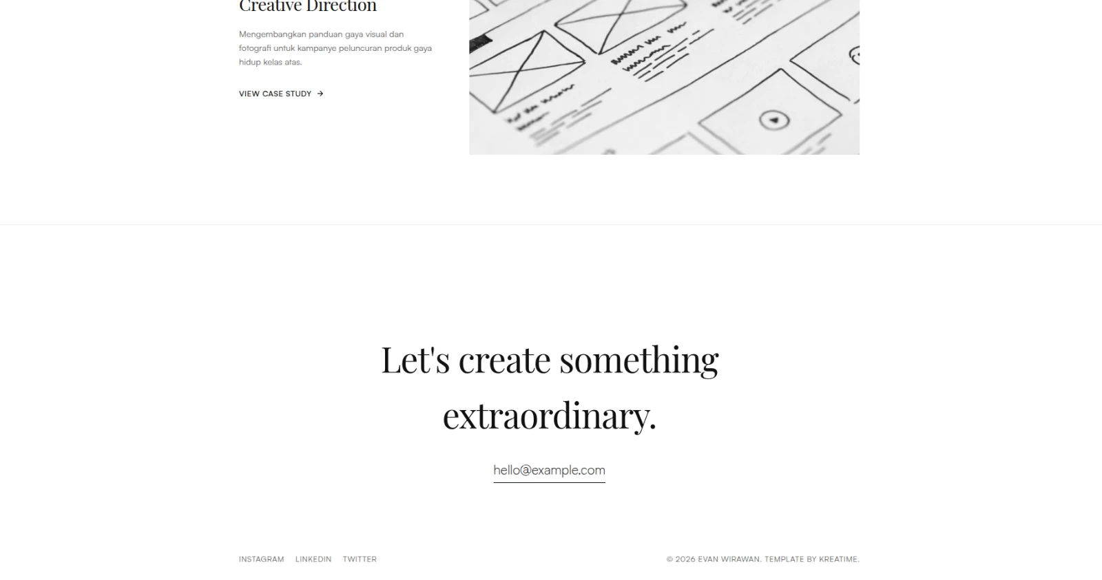 Personal Branding Portfolio detail 2